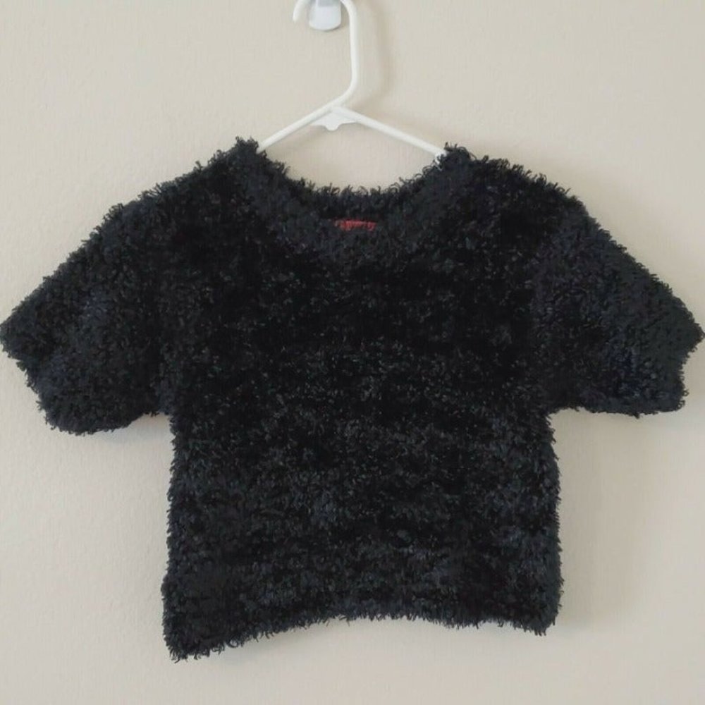 Esprit Stretchy Fluffy Women's Medium Top Fun Party Music Festival Coachella